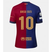 Maglia Calcio Barcelona Ansu Fati #10 Prima Divisa 2024-25 Manica Corta